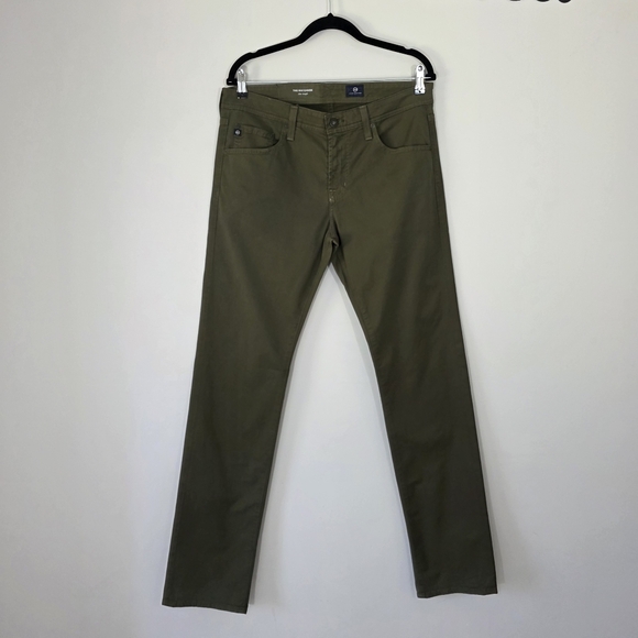 AG Adriano Goldschmied The Matchbox Slim Straight Pants Size 32 NEW - Picture 2 of 10